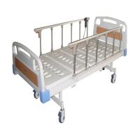 China Two Function Folded Hospital Physical Sick Rotating Nursing Beds Long Lifetime for sale