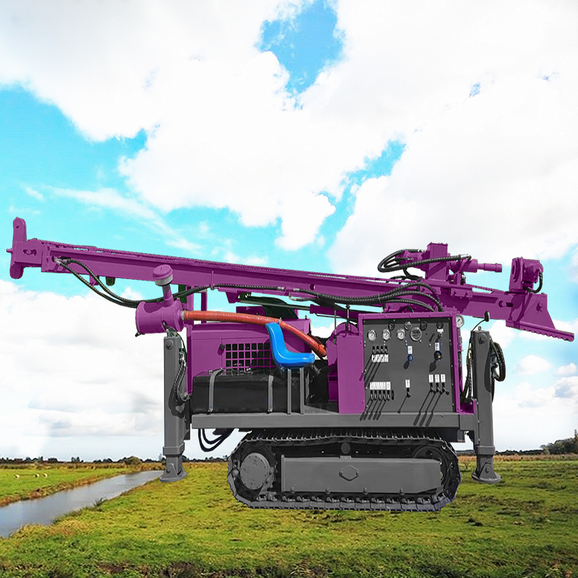 Core Sample Drilling Rig Hydraulic Exploration Geological Core Drilling Rig Equipment