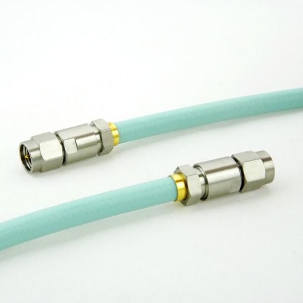 18GHz SMA N RF Microwave Coaxial test Cable assembly low loss stainless steel