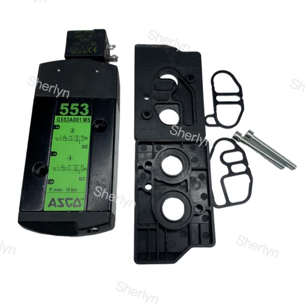 Quality SCG553A001MS ASCO 3/2Way Solenoid Valve 553 Series for sale