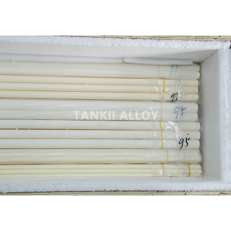 White Colour Al2O3 Porous Alumina Tube Wear Resisting High Insulation