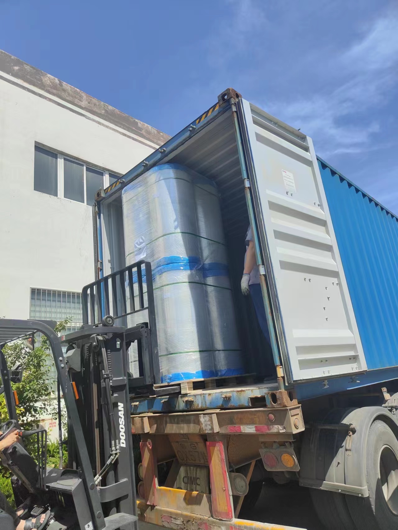 Metallized Film for Multiple Extrusion Processing Type in Transparent Clear Film