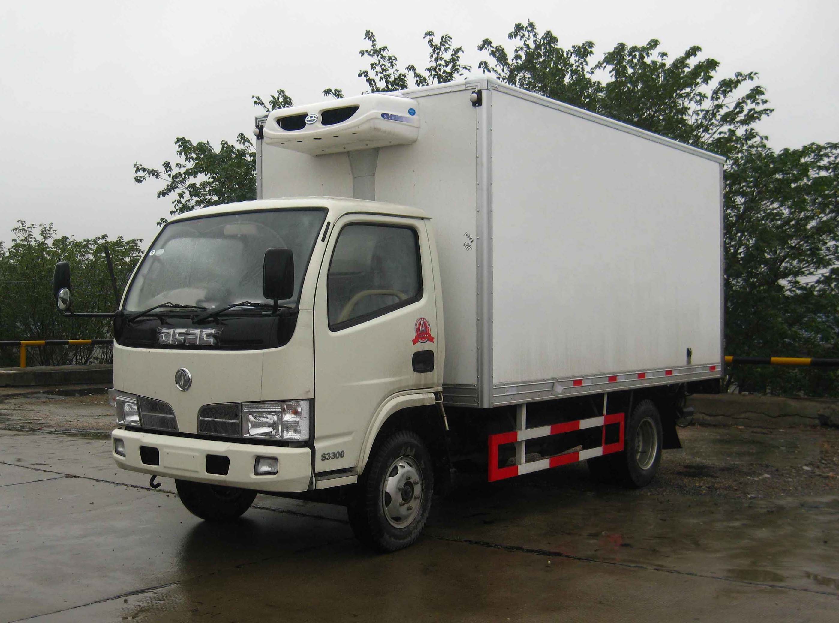 4.2-5.3m Cargo Tank Length Diesel Fuel Type Cargo Truck for Commercial Materials Transport