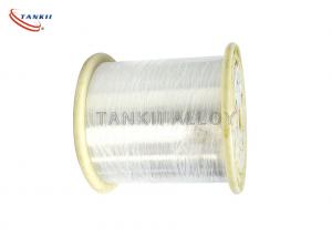 China 0.37mm Precision Alloy Silver / Tin Plated Copper Wire For Cable Conductors on sale