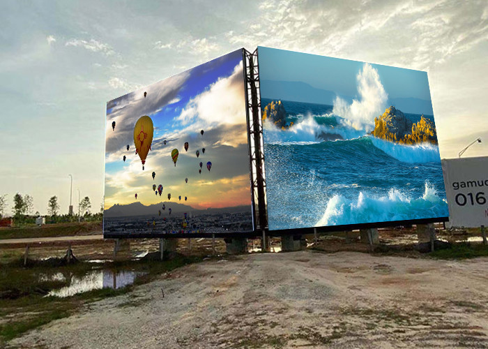 Naked Eye 3D Outdoor Display Screen Anti Ultraviolet Ultra Wide Viewing Angle