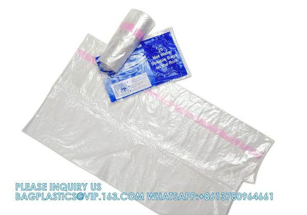Polyvinyl Alcohol Film, Hot Water Soluble Bags Soluble Hamper Liners dissolvable