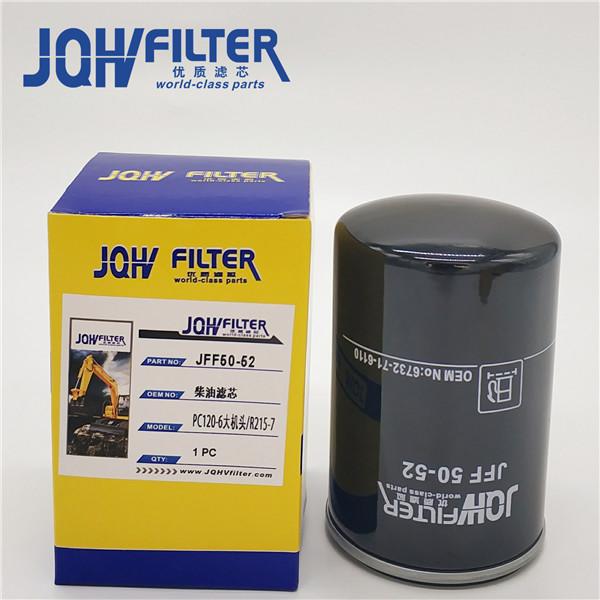 PC200-6/7 PC130-6 Replacement Fuel Filter , 6732-71-6110 P550440 FF5052 Fuel