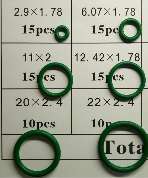 universal oring o-ring Green black Purple NBR75G REEN R134A air conditioning O