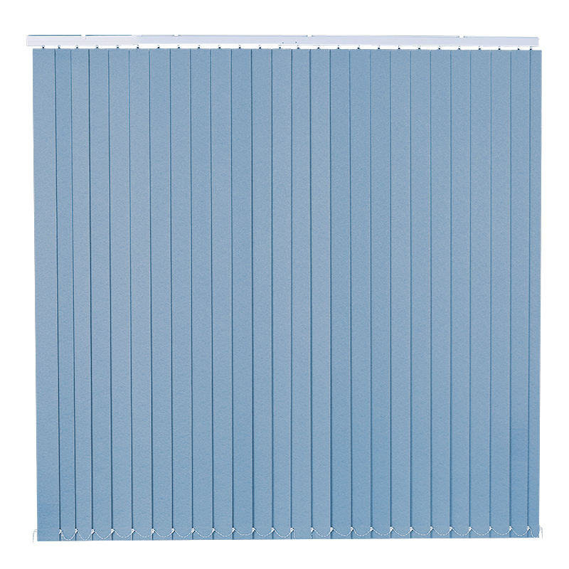 Manual Blackout PVC Vertical Window Blinds Modern Style Polyester Material