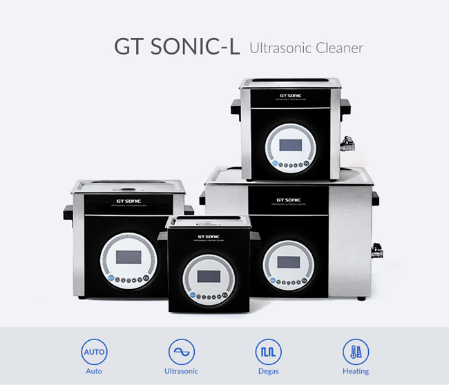 Small Size Ultrasonic Jewelry Cleaner , Black Color Ultrasonic Ring Cleaner