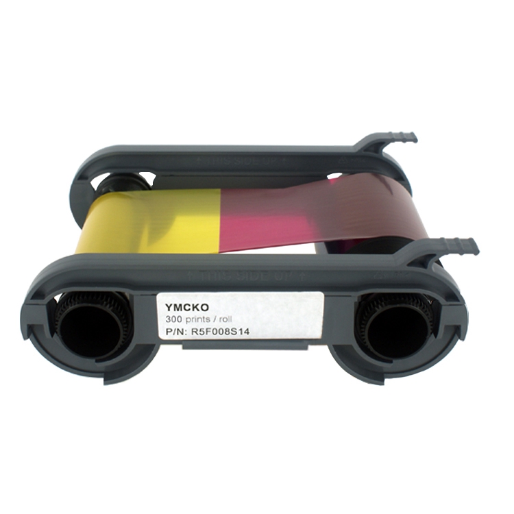 Evolis R5F008S14 YMCKO Ribbon for Primacy Zenius PVC ID Card Printers Replace R5F008S140