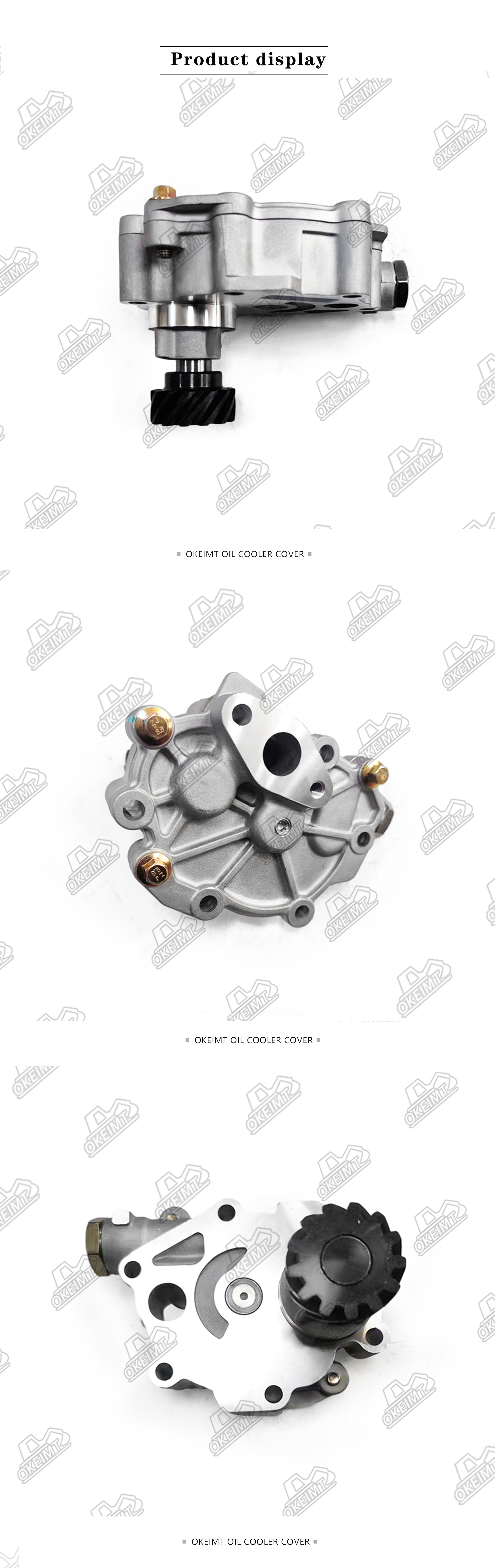 Excavator FD33 ED33 FD35 Diesel Engine Oil Pump For EX60-1 15010-50T00