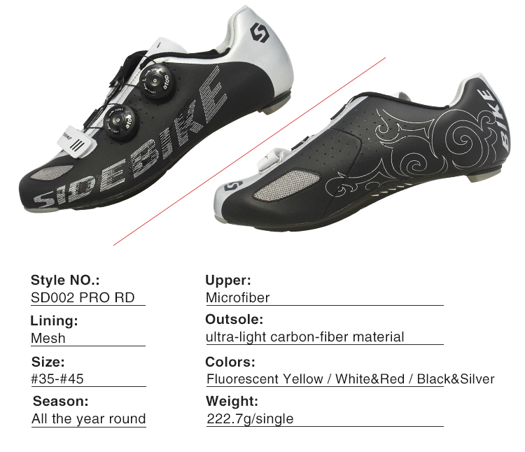 Anti Collision Road Racing Bicycle Shoes Water Resistant ODM Custom Made