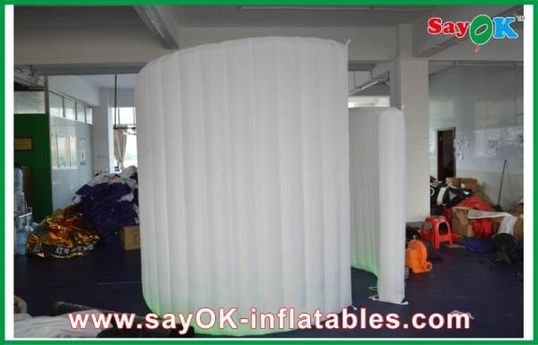 Wedding Photo Booth Hire Wind Resistant Inflatable Photo Booth , Lighting