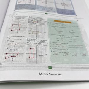 Stitch Perfect Bind Textbook Printing Service School Instructional Book Printing