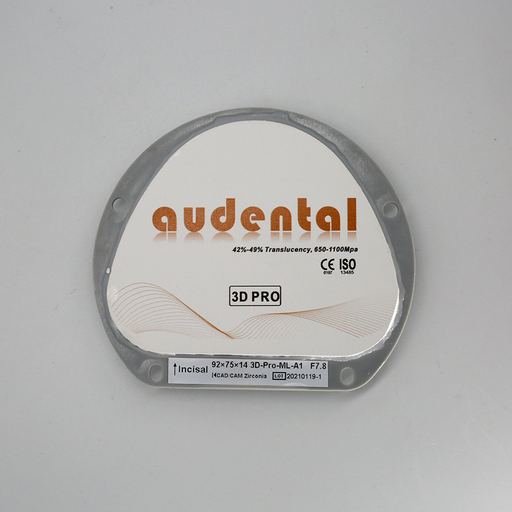 98/95/92mm Dental Zirconia Block with Smooth Surface OEM/ODM