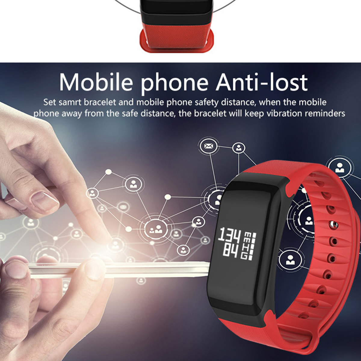 90mAh F1 Blood Pressure Smartwatch T500 Smart Watch IP67 For Apple Android Huami