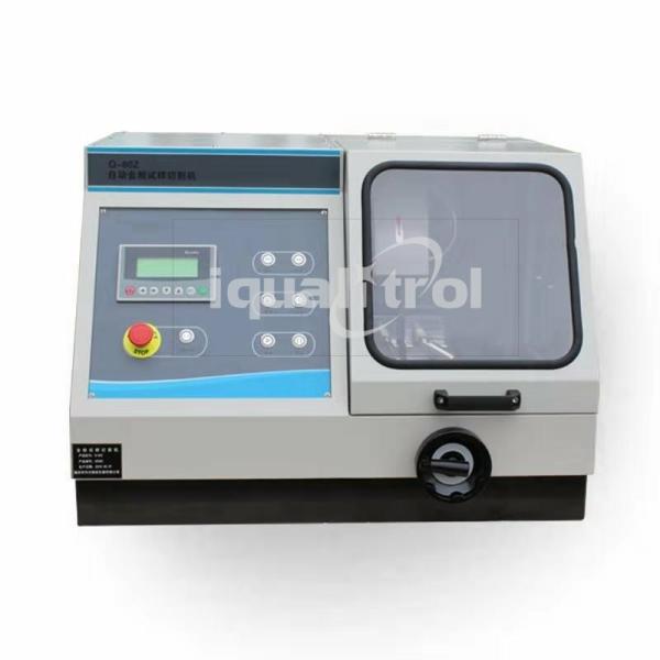 Iqualitrol Auto Metallographic Cutting Machine Q-80ZH Length Max 200mm Water