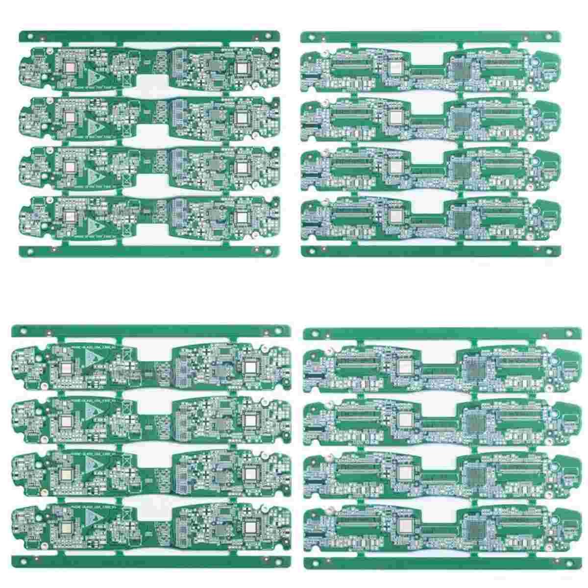 4 Layer Green Printed Circuit Board FR4 TG130 Small Hole Size 25um