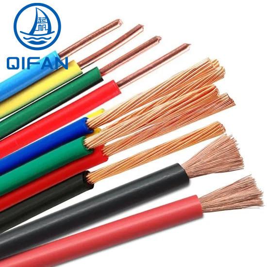 Building Wire Cable H07V-R Nya Nyaf PVC Insulation Copper Conductor Building