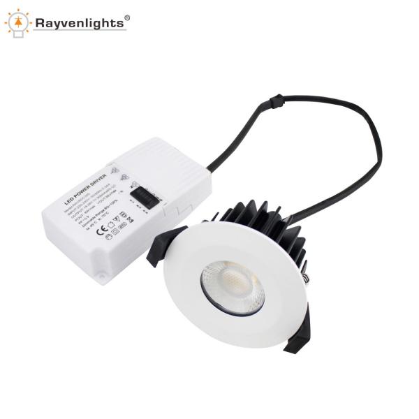 Ip65 Warm White Daylight Driverless Fire Rated LED Downlights Dimmable 6W 10W