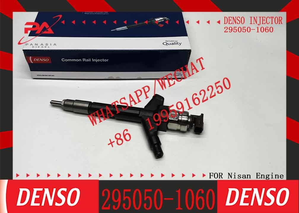 ELIC Excavator 295050-1060 16600-3XN0A 295050-1050 16600-5X30A 295050-0300 16600-5X00A Engine Common Rail Fuel Injector