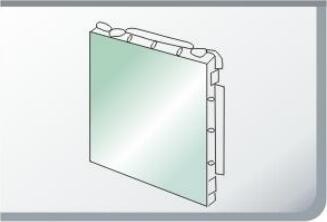 PE Aluminum Composite Panel 0.1mm Aluminum Layer 3.0mm Thickness High Gloss Finish for Indoor Walls