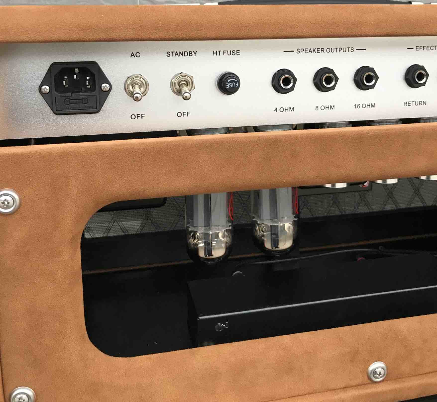 Handwired Dumble Steel String Singer SSS Amplifier Head 50W in Brown Tolex JJ Tubes Imported Components Top AAA Cabinet