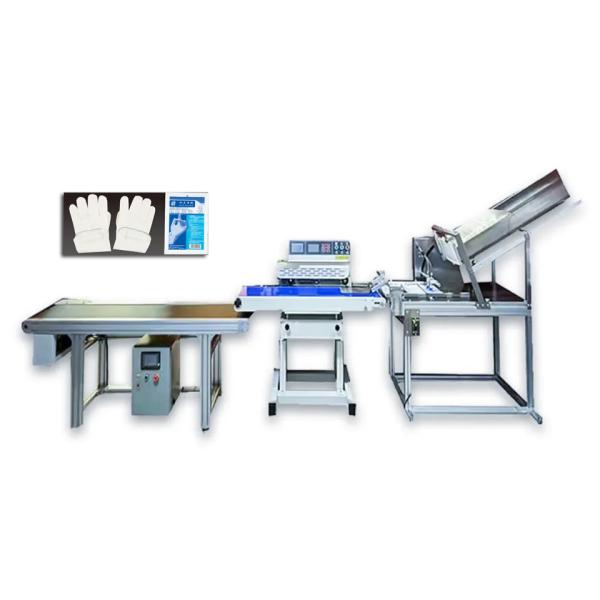 500w Automatic Packing Machinery Continuous Plastic Bag Medical Examination