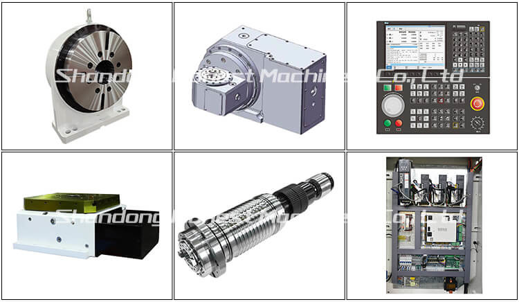 Taiwan line rail 3 axis vertical machining center VMC1165 intelligent CNC milling machine