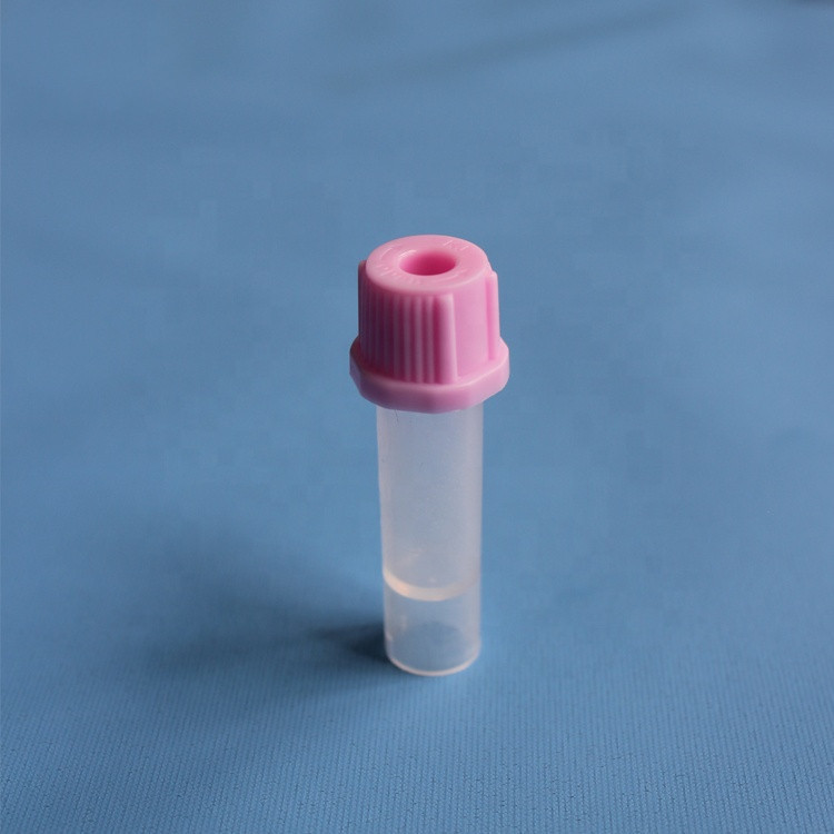 High Quality Anticoagulant test pp material edta k2 mirco blood collection tube for Sale