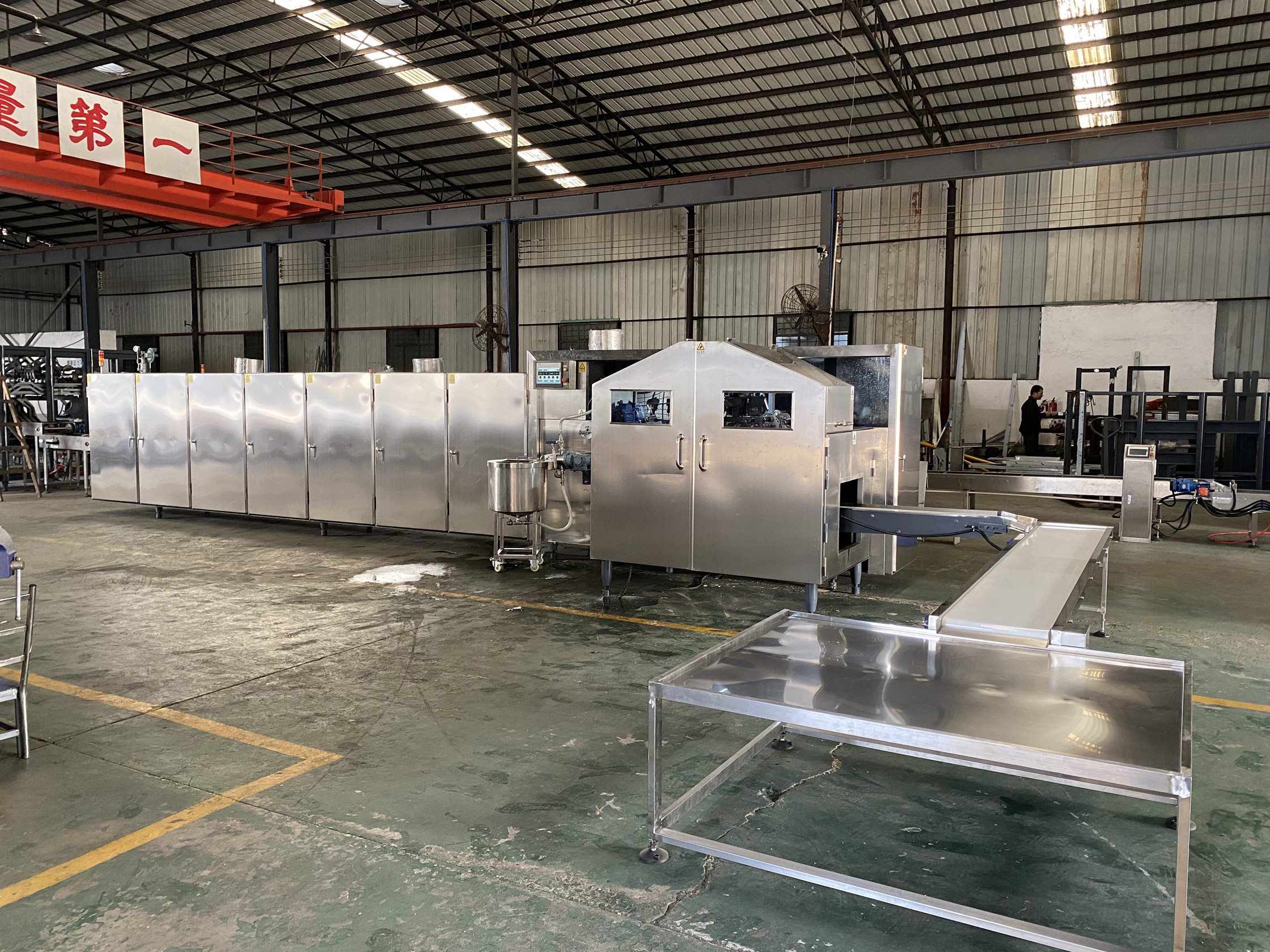 SS 4000pcs/H Ice Cream Cone Making Machine For Beverage Factory