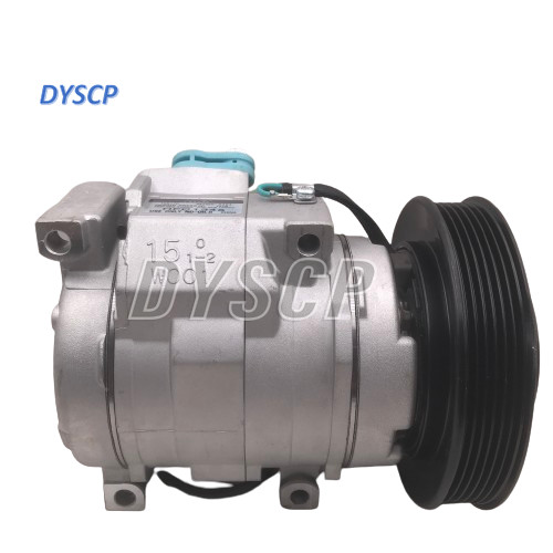 10S15C AC Auto Air Compressor 447220-5543 247300-2550 For Hino Truck W001 6PK 24V
