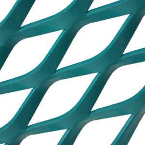 Fluorocarbon Expanded Aluminum Mesh Cladding A3003 With High Durability