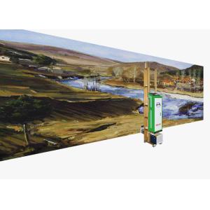 China Movable Vertical Silent UV Wall Printer Art Robot on sale