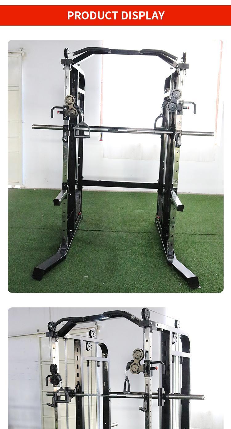 Commercial Gym Fitness Machine Squat Rack Smith Machine Functional Trainer Multi Function Smith