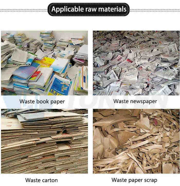 TONTEN Pulp Egg Tray Production Line Waste Paper Recycling Machine