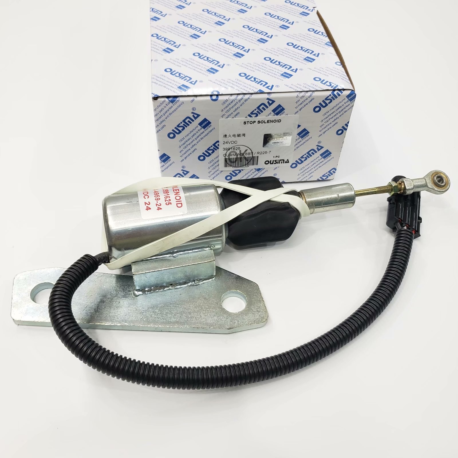 OUSIMA Stop Solenoid 4063712 6743-81-9141 Shut Down Solenoid Valve For KOMATSU PC360-7