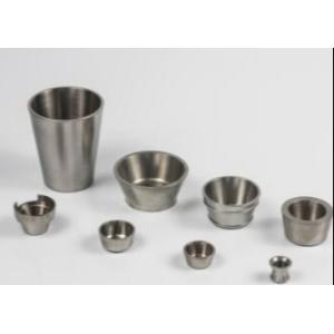 Customized Machining Pure Tungsten Melting Pot In Evaporation Coating