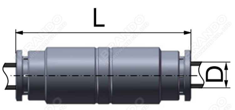 Brass Union Straight Push In Connect Pneumatic Hose Fitting 1/8'' 1/4'' 3/8'' 1/2''