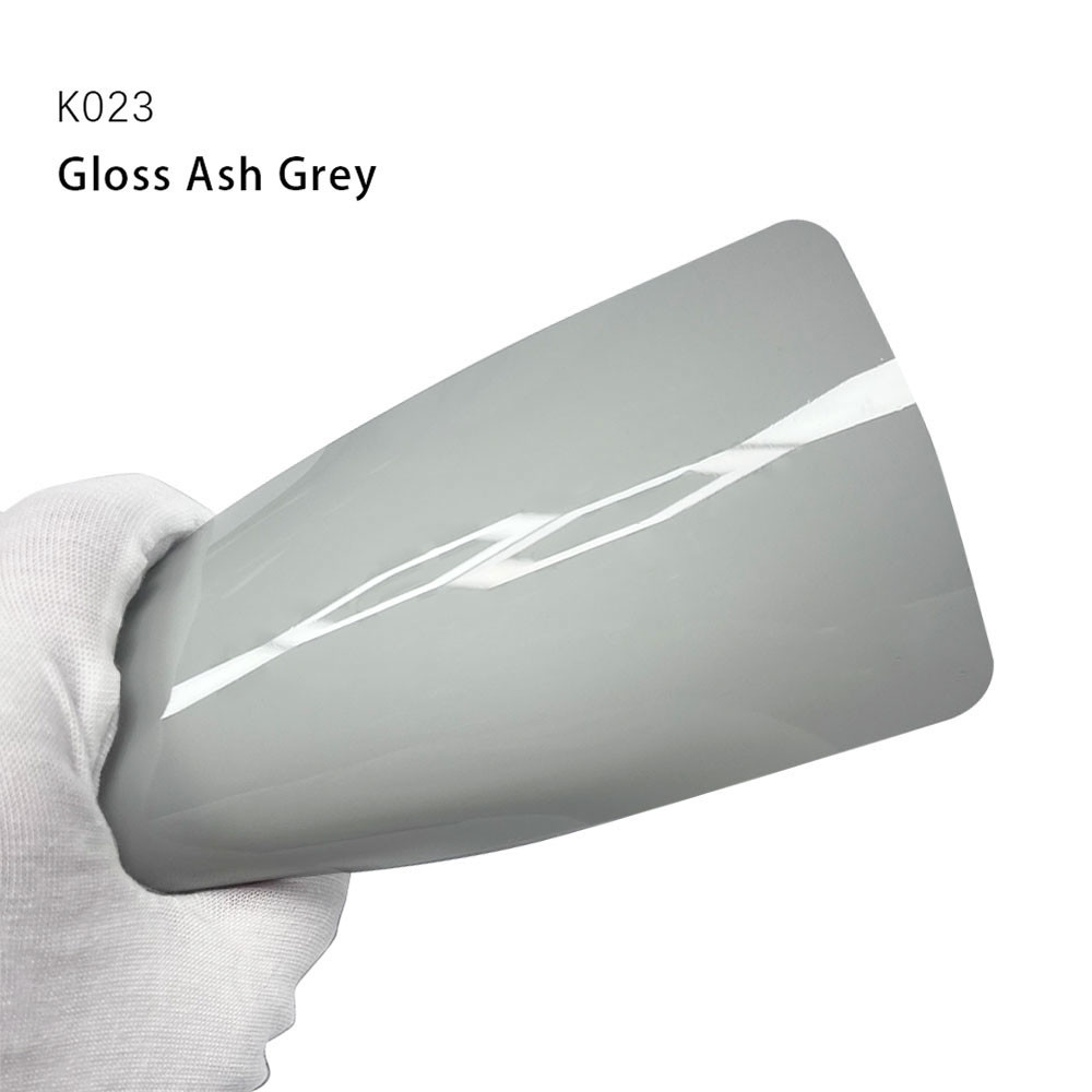K023 Gloss Ash Grey TPU Color Car Paint Protection Film For Wrapping Car