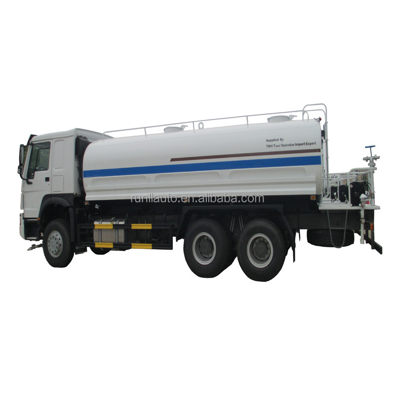 SINOTRUK HOWO 6x4 Water tank Truck Capacity Pickup Truck Water tank Water Hauling Truck