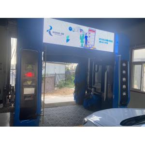 Automatic Sapphire Color Rollover Car Wash Machine CF380 With Smart Ad Screen