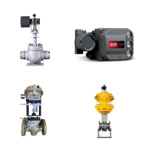 Pneumatic Control Valve With Positioner FISHER DVC6200 Smart Valve Positioner