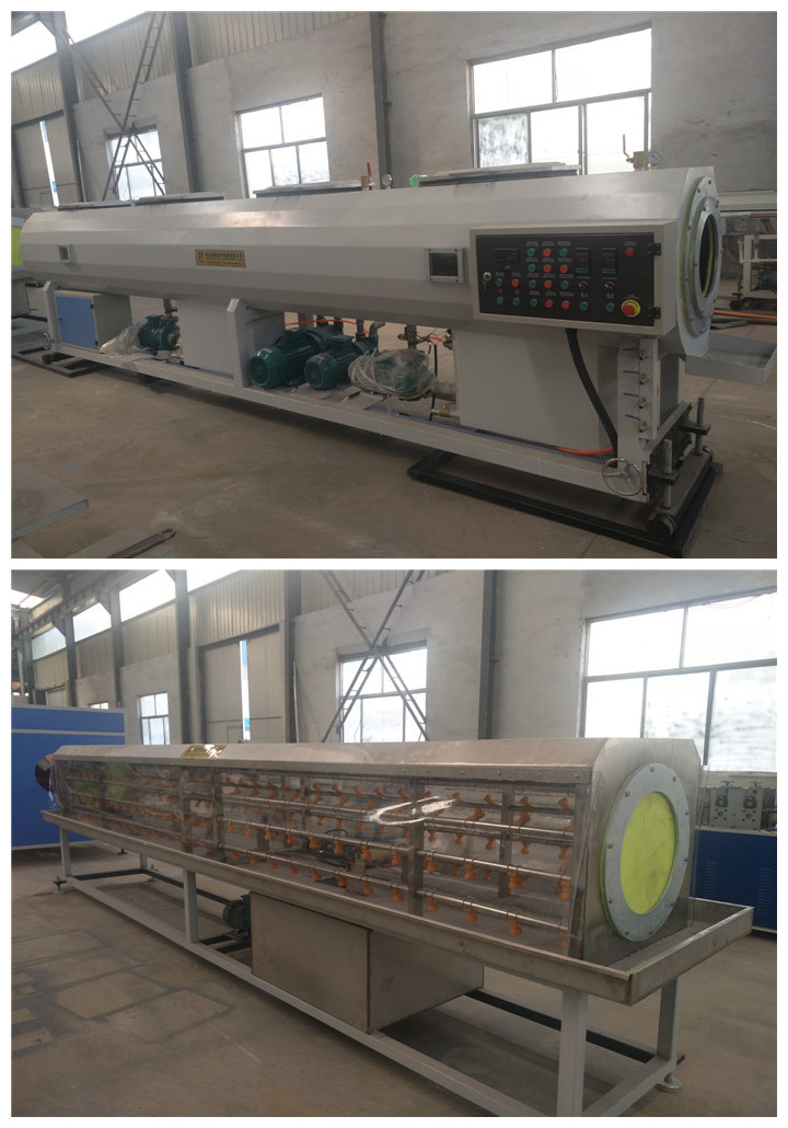 PE HDPE Pipe Extruder Fully Automatic Plastic Pipe Making Machine