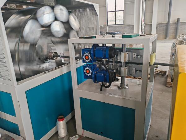 PVC Fibre Reinforced Hose Pipe Extrusion Line For High Pressure Gas Transportati