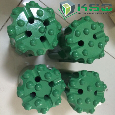 Drop Center Ballistic T45 89mm Thread Button Rock Stone Bits