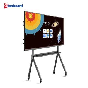 Qtenboard Factory 86 Inch Interactive Smart Board Whiteboard for Meeting