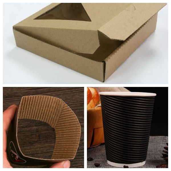 Gift Wrapping Colored Corrugated Board 150g 2ply Paper Sheet For Handwork