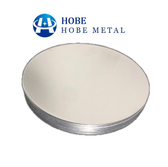 Cooking Pot 1100 Aluminum Circle Blanks Polishing Mill Finish 3mm Thickness Hot